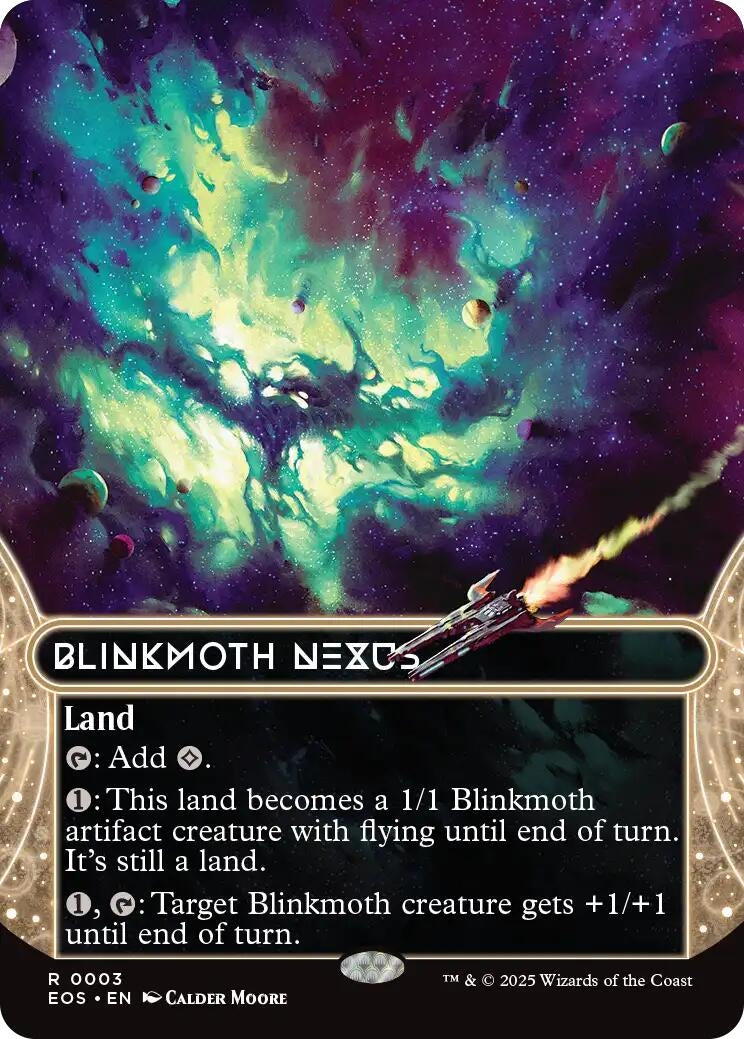 Image for Blinkmoth Nexus (0003) (Borderless) (3) (EOS) - Magic: The Gathering
