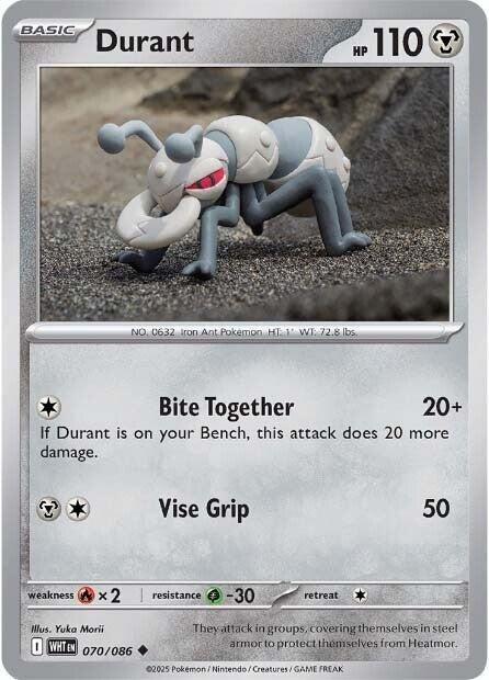 Image for Durant (070/086) (WHT) - Pokemon