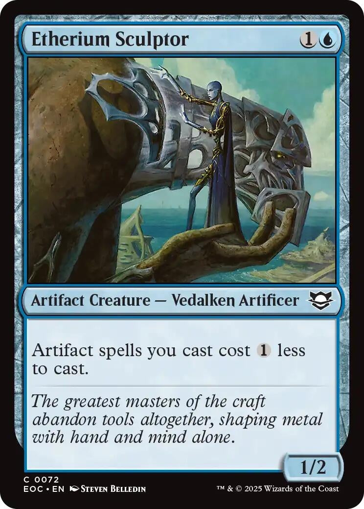 Image for Etherium Sculptor (72) (EOC) - Magic: The Gathering