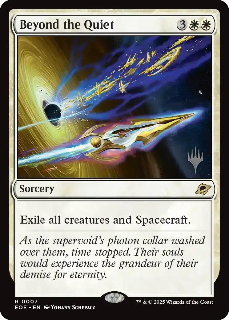 Image for Beyond the Quiet (7) (PPEOE) - Magic: The Gathering