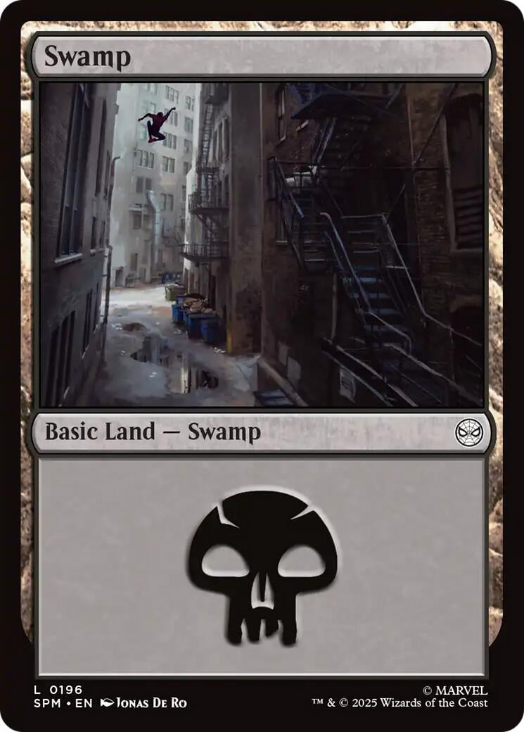 Image for Swamp (0196) (196) (SPM) - Magic: The Gathering