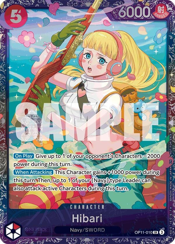 Image for Hibari (Treasure Cup August 2025) (OP11-010) (OP-PR) - One Piece Card Game
