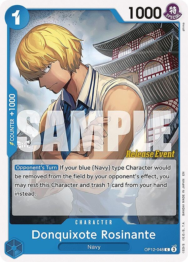 Image for Donquixote Rosinante (048) (OP12-048) (OP12 RE) - One Piece Card Game