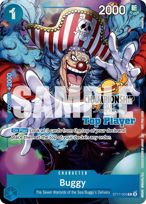 Image for Buggy (CS 25-26 Top Player Pack) (ST17-003) (OP-PR) - One Piece Card Game