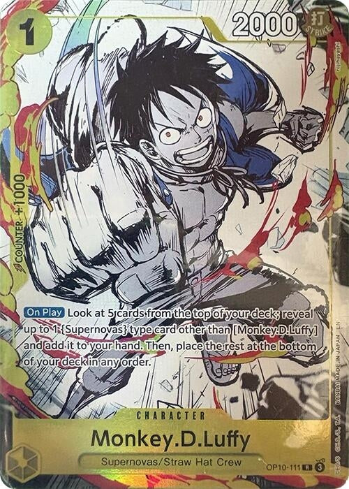 Image for Monkey.D.Luffy (Premium Card Collection -6 assort vol.1-) (OP10-111) (OP-PR) - One Piece Card Game
