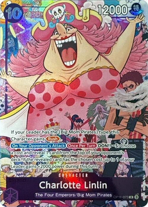 Image for Charlotte Linlin (Premium Card Collection -6 assort vol.1-) (OP11-073) (OP-PR) - One Piece Card Game