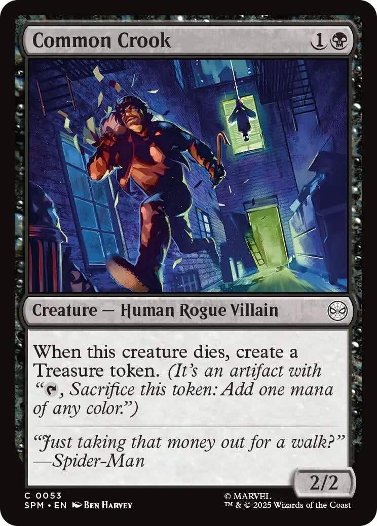 Image for Common Crook (53) (SPM) - Magic: The Gathering