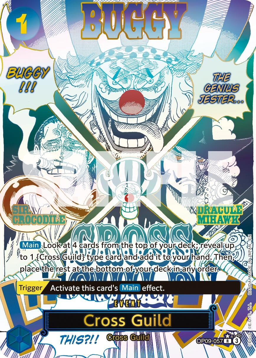Image for Cross Guild (Alternate Art) (OP09-057) (PRB-02) - One Piece Card Game