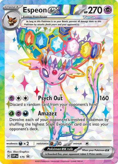 Espeon ex - SVP175 - Promo