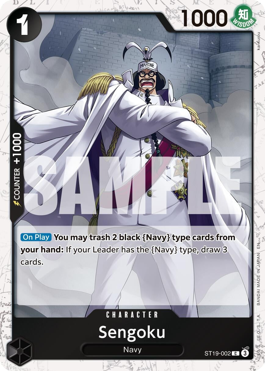 Image for Sengoku - ST19-002 (Pirate Foil) (ST19-002) (PRB-02) - One Piece Card Game