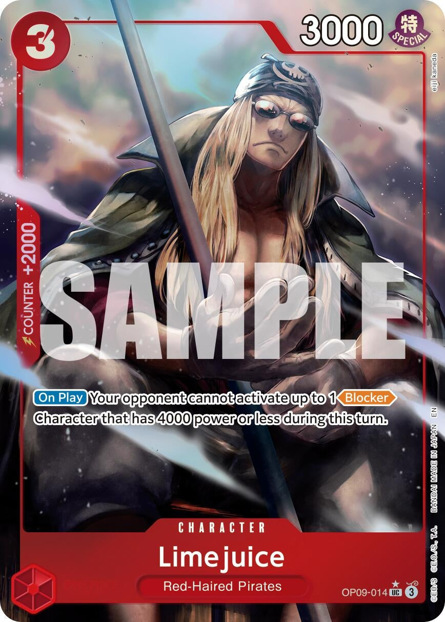 Image for Limejuice (Alternate Art) (OP09-014) (PRB-02) - One Piece Card Game