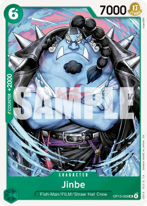 Image for Jinbe (OP13-029) (OP13) - One Piece Card Game