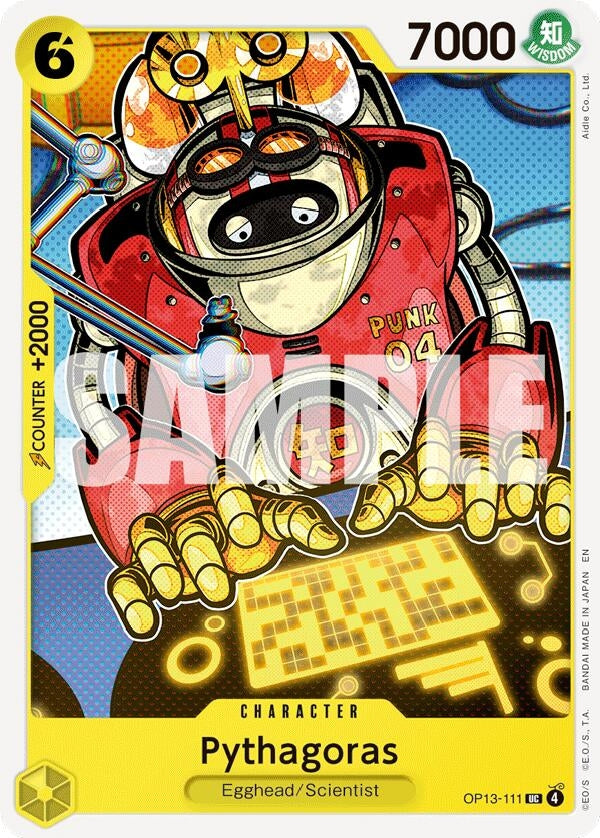 Image for Pythagoras (OP13-111) (OP13) - One Piece Card Game