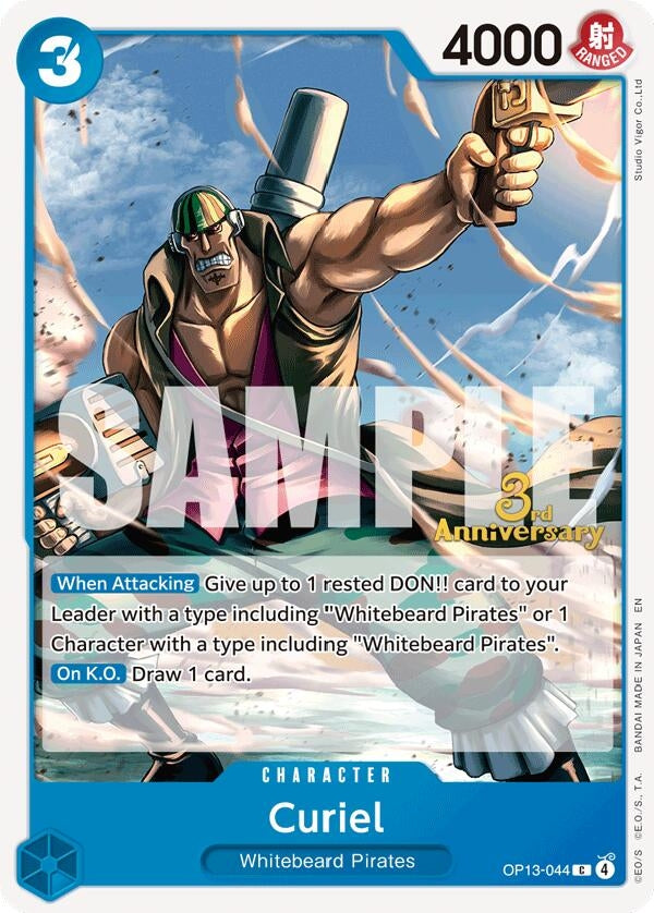 Image for Curiel (OP13-044) (OP13 ANN) - One Piece Card Game
