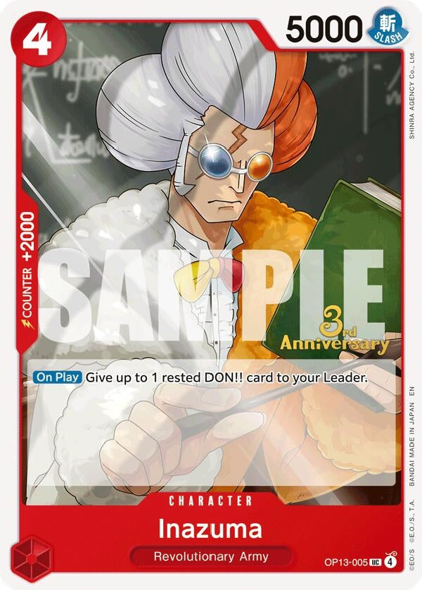 Image for Inazuma (OP13-005) (OP13 ANN) - One Piece Card Game