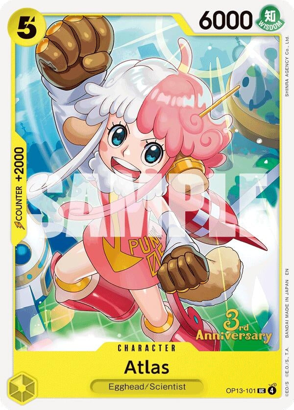 Image for Atlas (OP13-101) (OP13 ANN) - One Piece Card Game