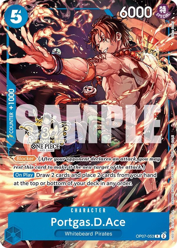 Image for Portgas.D.Ace - OP07-053 (3rd Anniversary Tournament 3 Brothers Pack) (OP07-053) (OP13 ANN) - One Piece Card Game