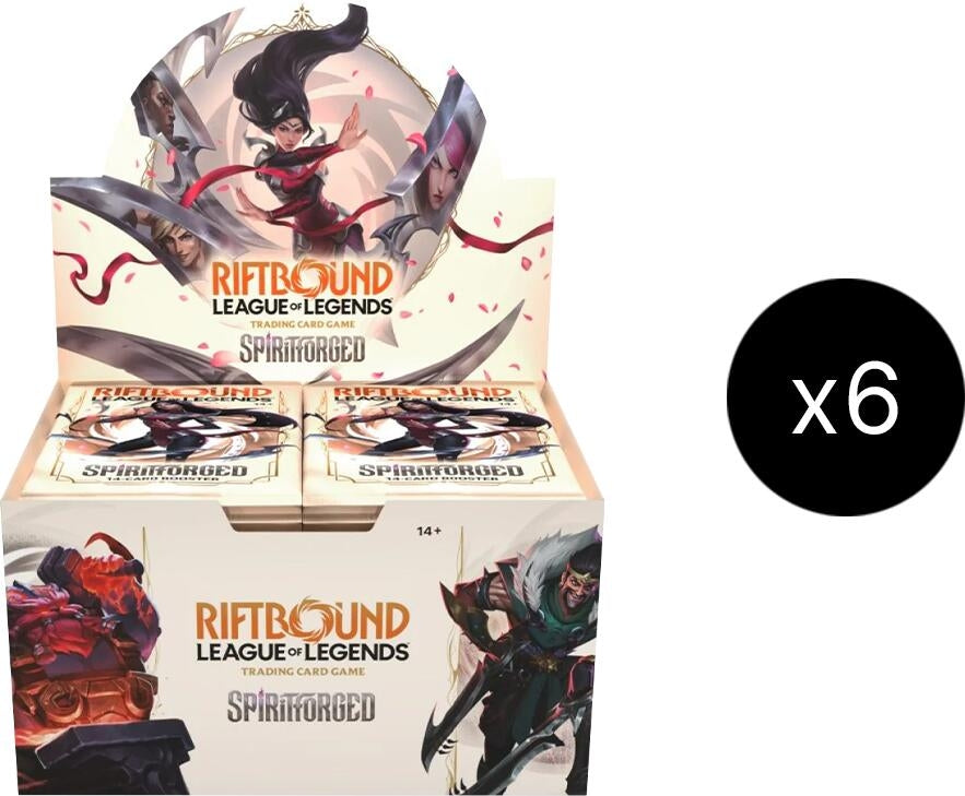 Image for Spiritforged - Booster Display Case - Riftbound: League of Legends Trading Card Game