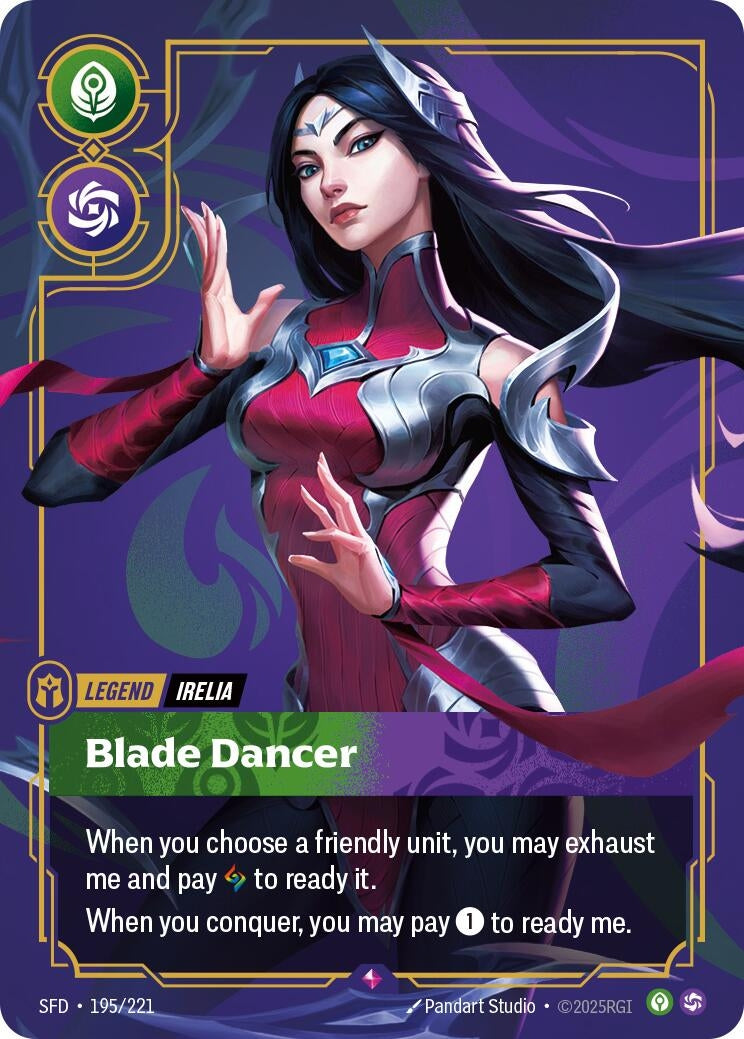 Image for Irelia - Blade Dancer (195/221) (SFD) - Riftbound: League of Legends Trading Card Game