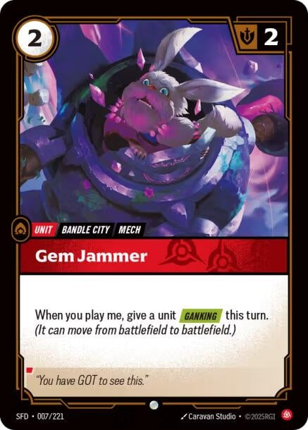 Image for Gem Jammer (007/221) (SFD) - Riftbound: League of Legends Trading Card Game