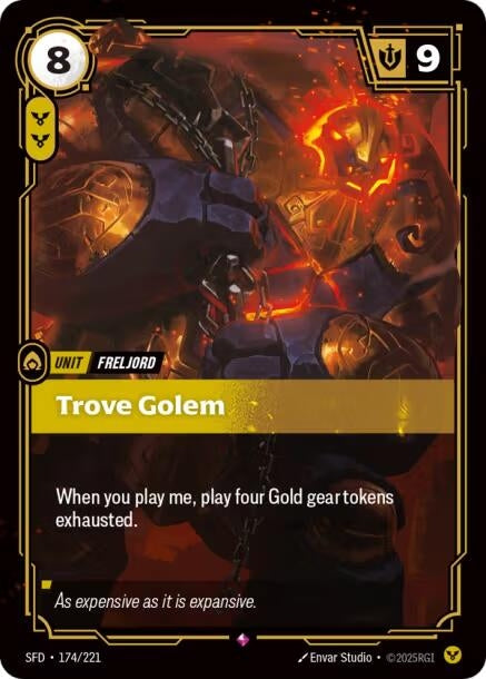 Image for Trove Golem (174/221) (SFD) - Riftbound: League of Legends Trading Card Game