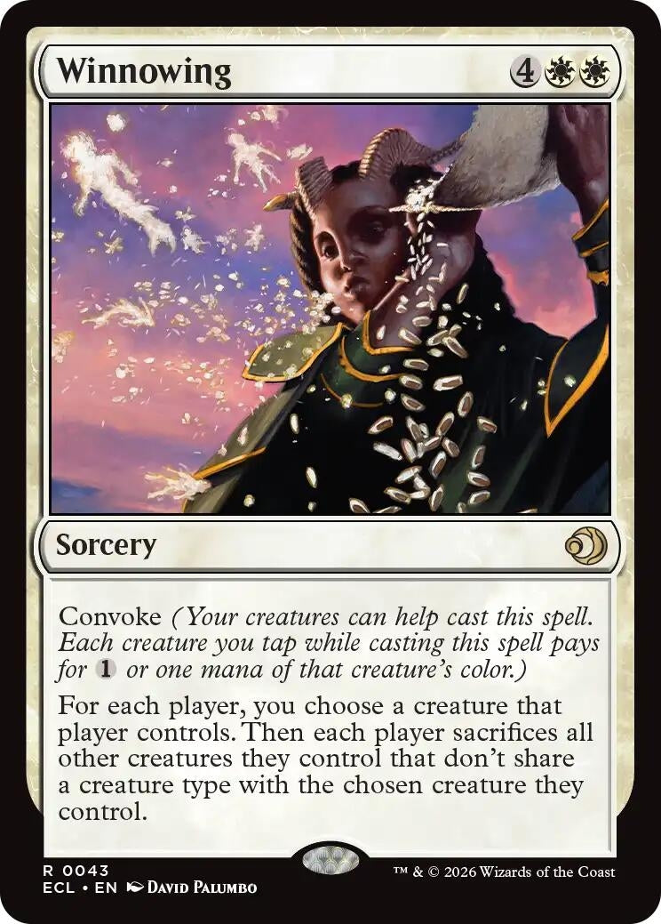 Image for Winnowing (43) (ECL) - Magic: The Gathering