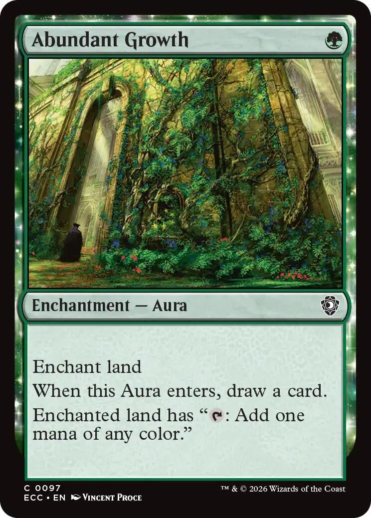 Image for Abundant Growth (97) (ECC) - Magic: The Gathering