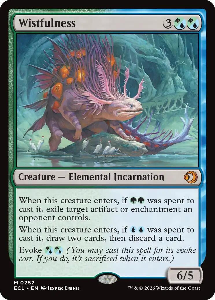 Image for Wistfulness (252) (ECL) - Magic: The Gathering