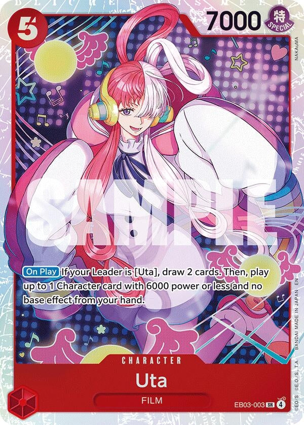 Image for Uta (003) (EB03-003) (EB-03) - One Piece Card Game