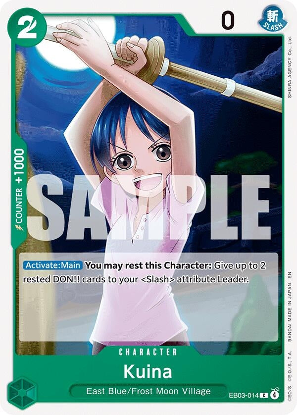 Image for Kuina (EB03-014) (EB-03) - One Piece Card Game