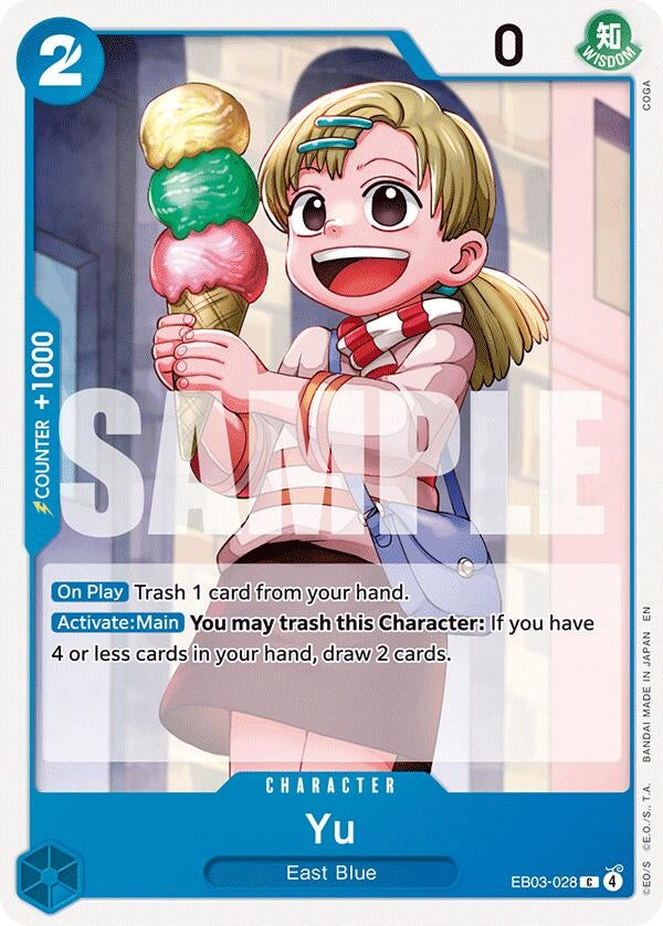 Image for Yu (EB03-028) (EB-03) - One Piece Card Game