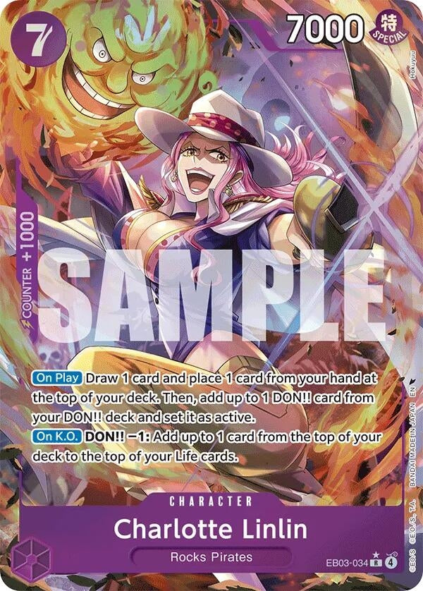 Image for Charlotte Linlin (Alternate Art) (EB03-034) (EB-03) - One Piece Card Game