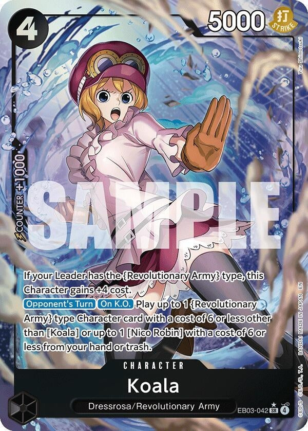 Image for Koala (Alternate Art) (EB03-042) (EB-03) - One Piece Card Game