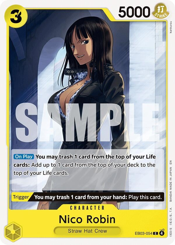 Image for Nico Robin (054) (EB03-054) (EB-03) - One Piece Card Game
