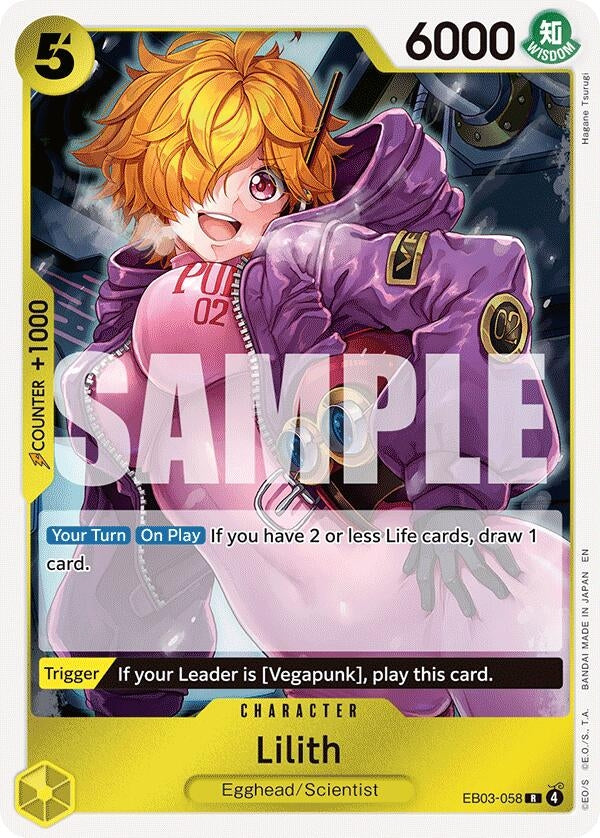 Image for Lilith (EB03-058) (EB-03) - One Piece Card Game