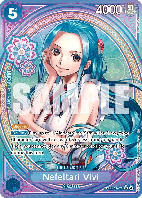 Image for Nefeltari Vivi (024) (SP) (EB03-024) (EB-03) - One Piece Card Game