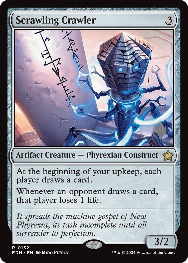 Image for Scrawling Crawler (132) (PPECL) - Magic: The Gathering