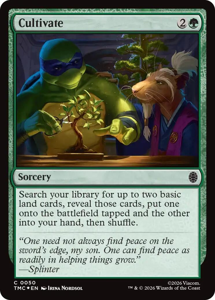 Image for Cultivate (Surge Foil) (50) (TMC) - Magic: The Gathering