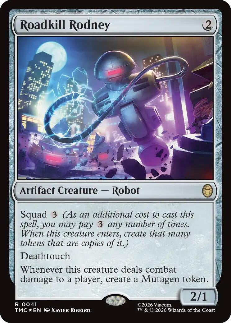 Image for Roadkill Rodney (Surge Foil) (41) (TMC) - Magic: The Gathering