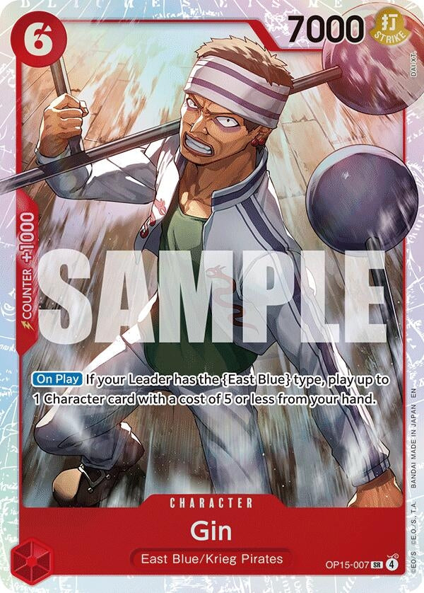 Image for Gin (OP15-007) (OP15-EB04) - One Piece Card Game