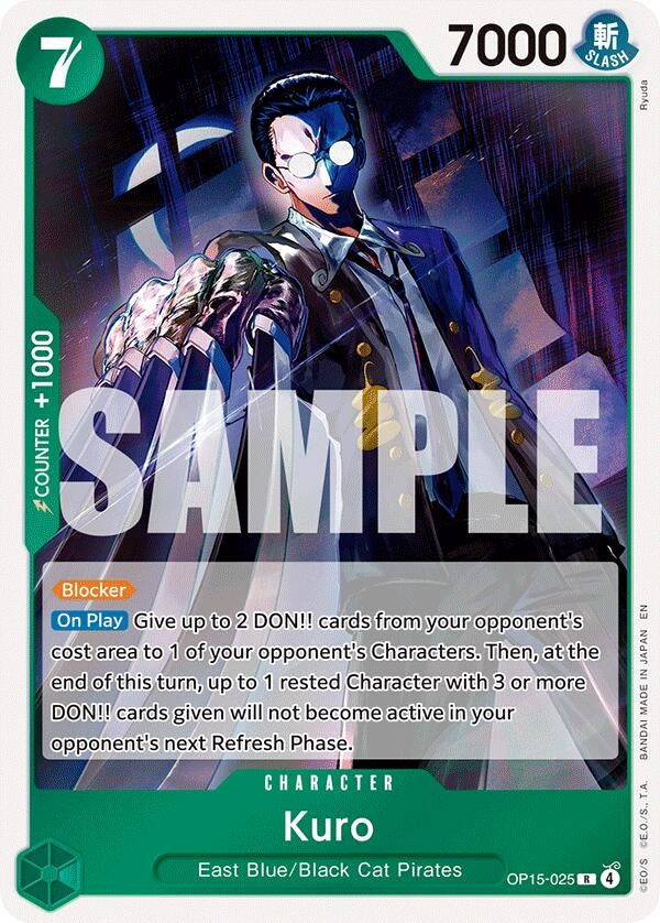 Image for Kuro (OP15-025) (OP15-EB04) - One Piece Card Game