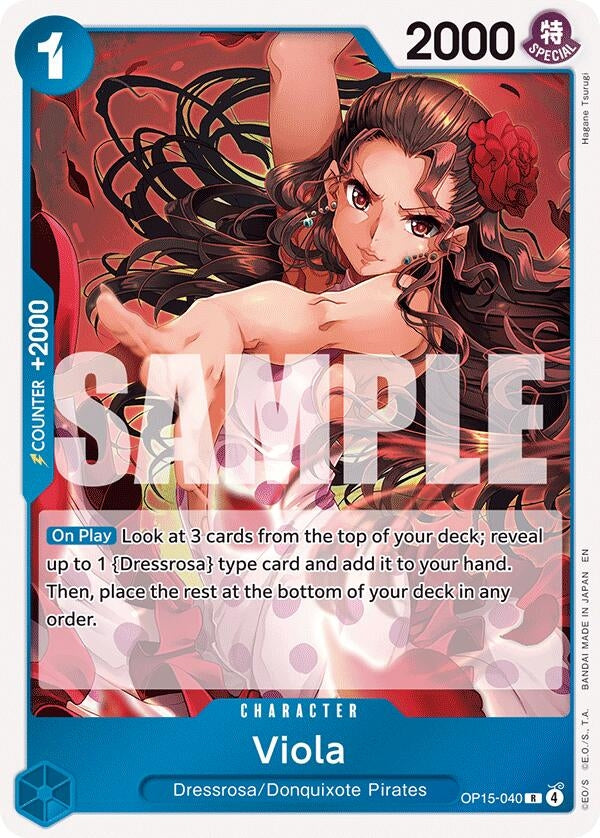 Image for Viola (OP15-040) (OP15-EB04) - One Piece Card Game