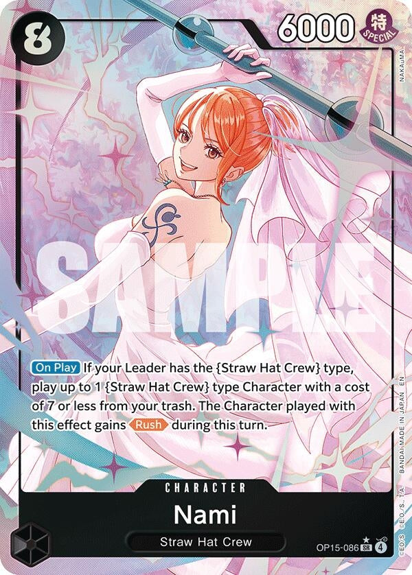 Nami (OP15-086) (Alternate Art) (OP15-086) (OP15-EB04) – Forest