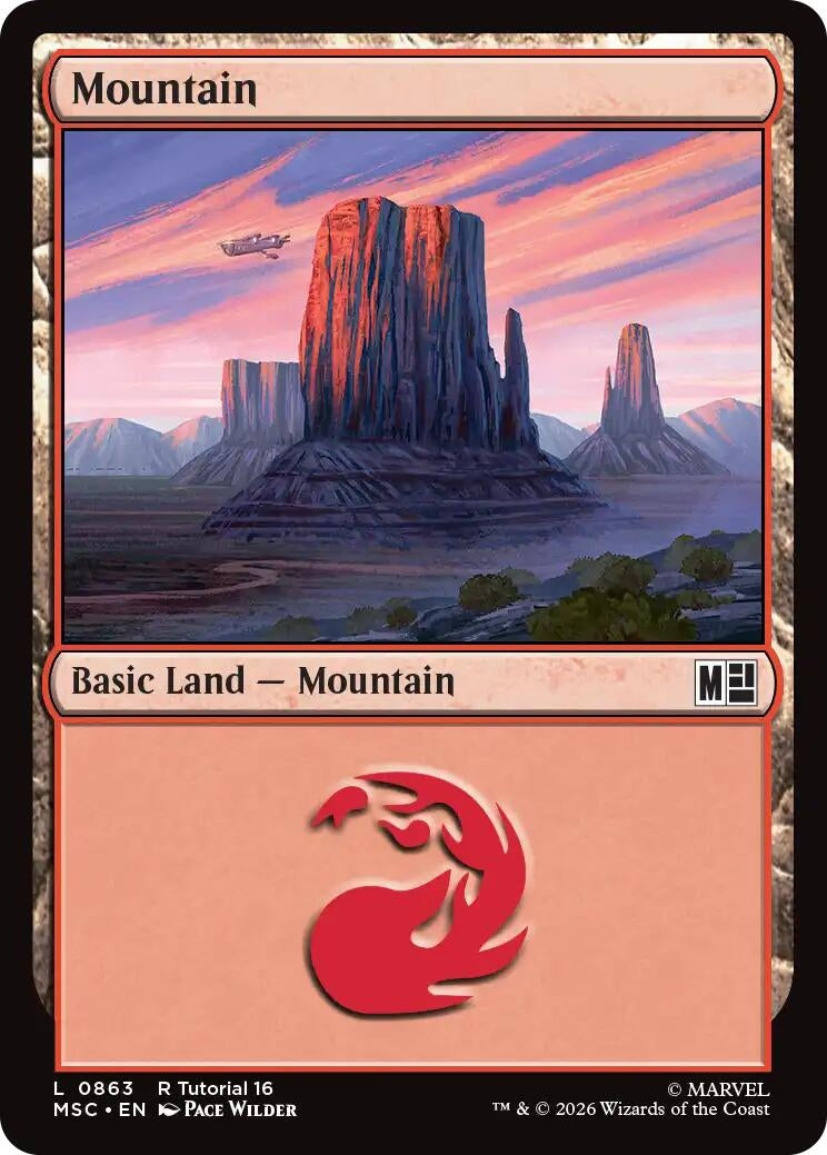 Image for Mountain (0863) (863) (MSC) - Magic: The Gathering