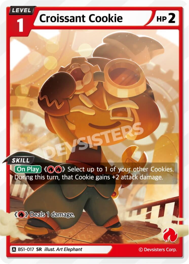 Image for Croissant Cookie (BS1-017) (BS1-BS2) - CookieRun: Braverse TCG