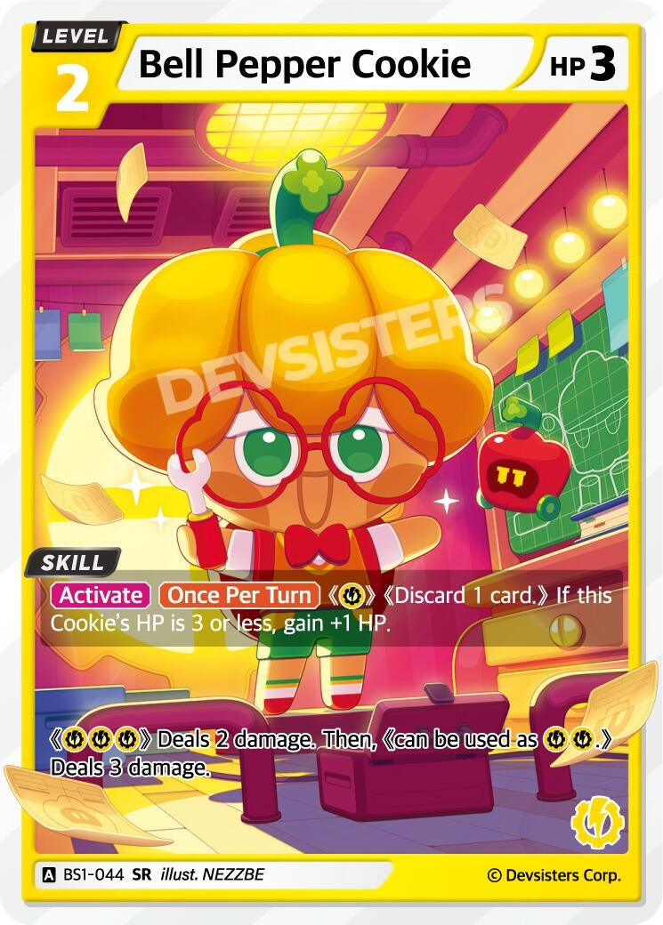 Image for Bell PepperCookie (BS1-044) (BS1-BS2) - CookieRun: Braverse TCG