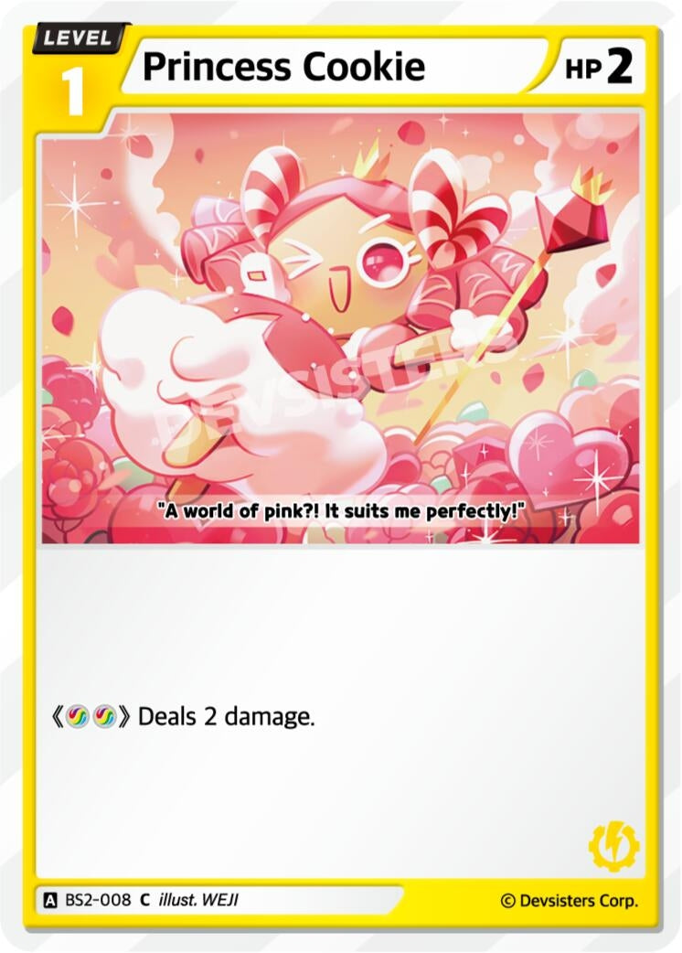 Image for Princess Cookie (BS2-008) (BS1-BS2) - CookieRun: Braverse TCG