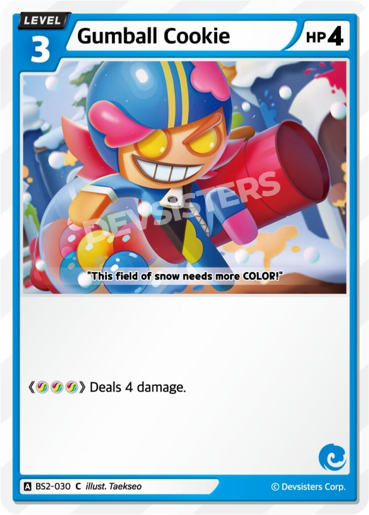 Image for Gumball Cookie (BS2-030) (BS1-BS2) - CookieRun: Braverse TCG