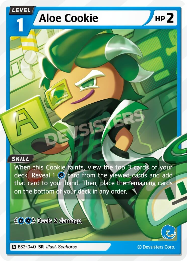 Image for Aloe Cookie (BS2-040) (BS1-BS2) - CookieRun: Braverse TCG