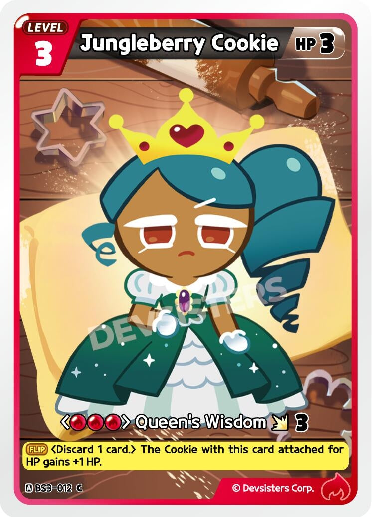 Image for Jungleberry Cookie (BS3-012) (BS3-BS4) - CookieRun: Braverse TCG